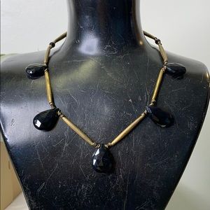 Black tourmaline necklace
